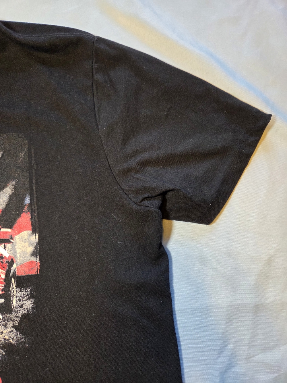 Ford Raptor Graphic T Shirt XL Black American Flag Truck Tee - Picture 5 of 6